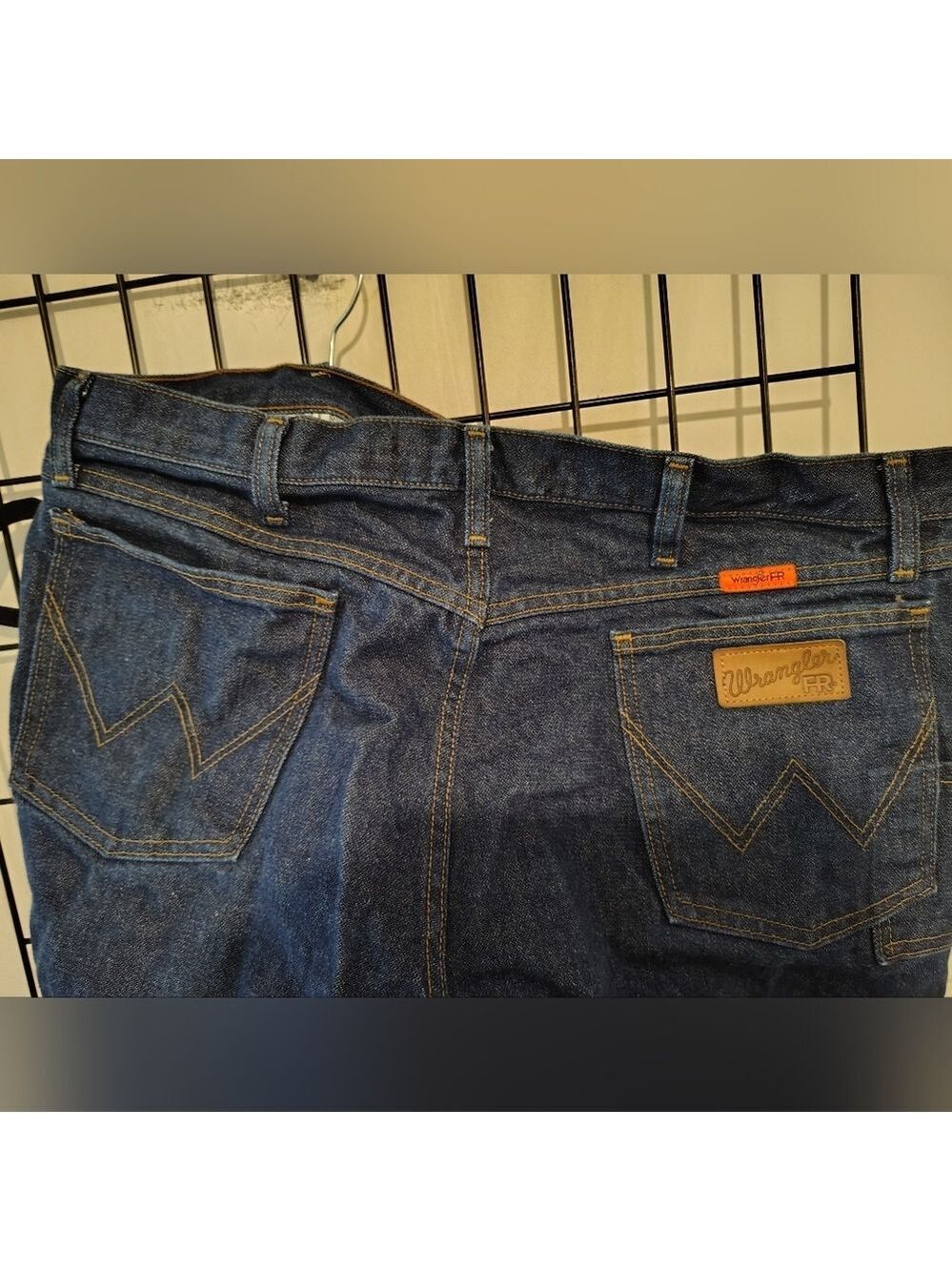 Wrangler FR Jeans Flame Resistant Relaxed Fit Denim Jeans - Picture 10 of 14